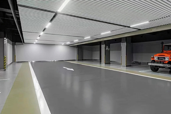 停车场清洁场景